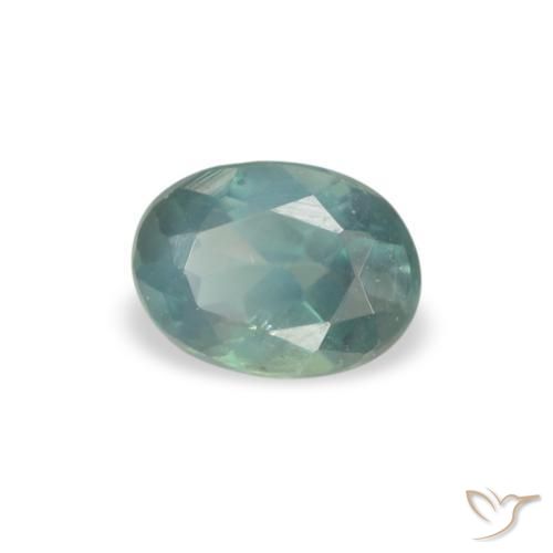 Alessandrite Verde medio naturale da 0.21 ct, Ovale, VS