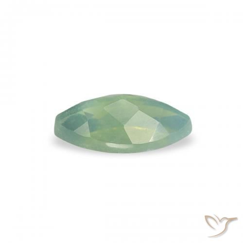 Alessandrite Tono verde blu naturale da 0.20 ct, Taglio marquise, VVS-VS