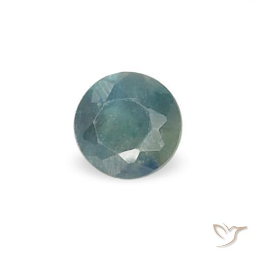 Alessandrite Verde blu naturale da 0.03 ct, Rotondo, VS