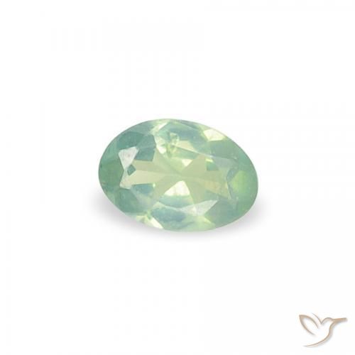 Alessandrite Verde bluastro naturale da 0.07 ct, Ovale, VS