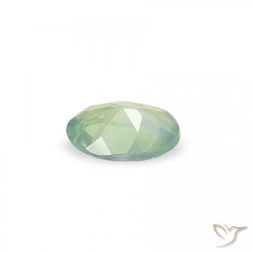 Alessandrite Verde bluastro naturale da 0.07 ct, Ovale, VS