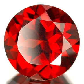 Granato Almandino Rosso naturale da 2.10 ct, Taglio rotondo, VS