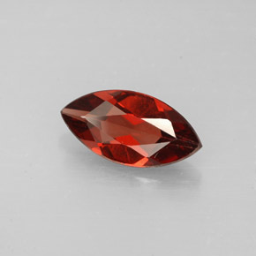 Granato almandino naturale rosso da 1,18 ct, marchesa, VVS-VS