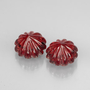 Gemme di Granato Almandino Rosso naturale da  ct, Forma fantasia, Traslucido