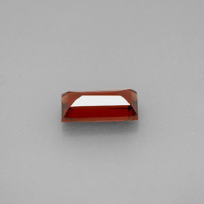 Granato almandino rosso naturale da 1,09 ct, taglio a baguette, VVS-VS