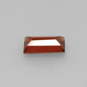 Granato Almandino Rosso naturale da 0.98 ct, Taglio a baguette, VVS-VS