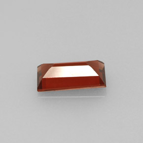 Granato almandino naturale rosso da 0,96 ct, baguette, VVS-VS