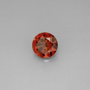 Granato almandino naturale rosso da 0,98 ct, taglio rotondo, VS