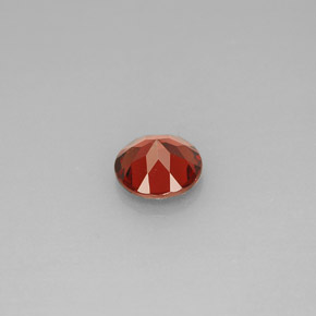 Granato Almandino Rosso naturale da 0.90 ct, Taglio rotondo, VS