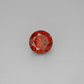 Granato almandino naturale rosso da 0,96 ct, taglio rotondo, VS