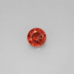 Granato almandino rosso naturale da 1,01 ct, taglio rotondo, VS