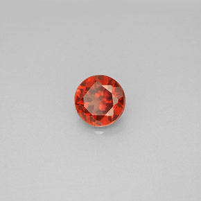 Granato almandino rosso naturale da 1,01 ct, taglio rotondo, VS