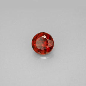 Granato Almandino Rosso naturale da 1.08 ct, Taglio rotondo, VS