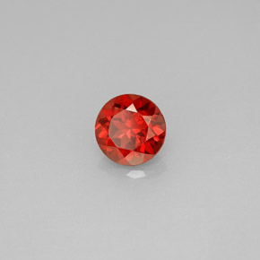 Granato Almandino Rosso naturale da 0.96 ct, Taglio rotondo, VS