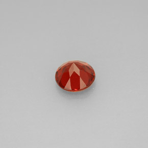 Granato Almandino Rosso naturale da 0.96 ct, Taglio rotondo, VS