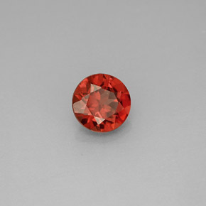 Granato Almandino Rosso naturale da 1.05 ct, Taglio rotondo, VS