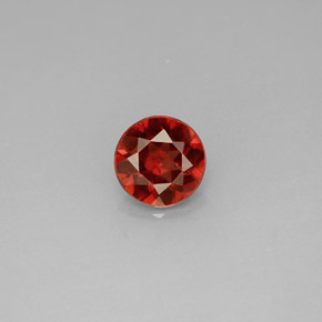 Granato Almandino Rosso naturale da 0.95 ct, Taglio rotondo, VS