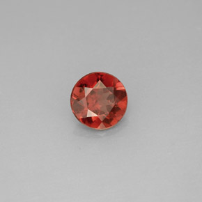 Granato Almandino Rosso naturale da 0.95 ct, Taglio rotondo, VS