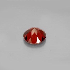Granato almandino rosso naturale da 1,57 ct, taglio rotondo, VS