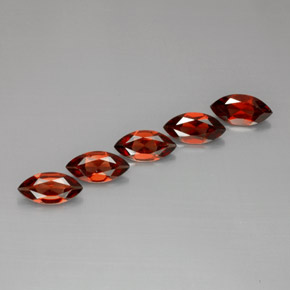 Granato almandino naturale rosso da  ct, marchesa, VS