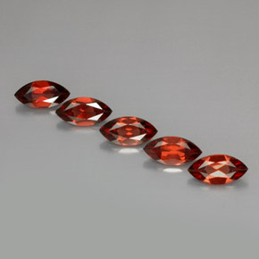 Granato almandino naturale rosso da  ct, marchesa, VS