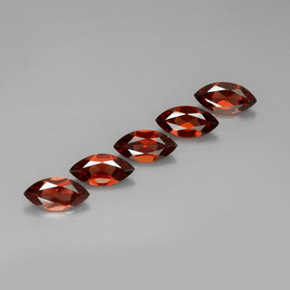 Granato almandino naturale rosso da  ct, marchesa, VS