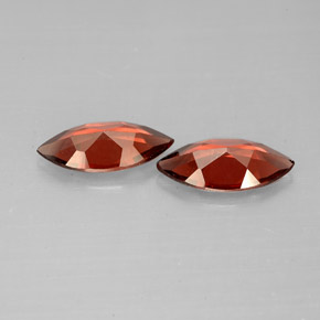 Granato almandino naturale rosso da  ct, marchesa, VVS-VS