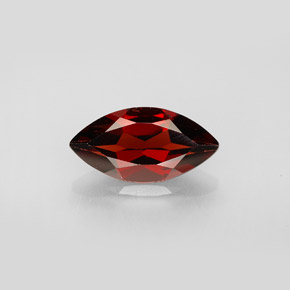 Granato Almandino Rosso scuro naturale da 2.93 ct, Taglio marquise, VVS-VS