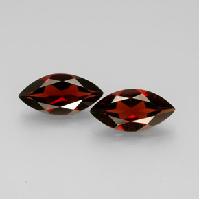 Granato almandino naturale rosso da  ct, marchesa, VS