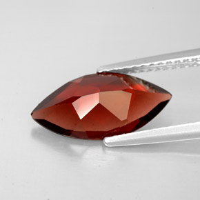 Granato Almandino Rosso scuro naturale da 2.68 ct, Taglio marquise, VS