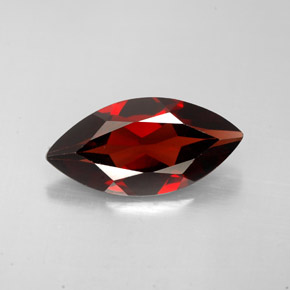 Granato Almandino Rosso scuro naturale da 2.78 ct, Taglio marquise, VS