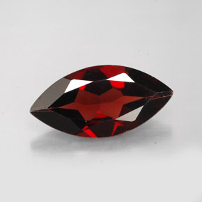 Granato Almandino Rosso scuro naturale da 2.71 ct, Taglio marquise, VS