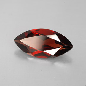 Granato Almandino Rosso scuro naturale da 2.69 ct, Taglio marquise, VS