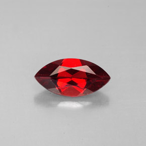 Granato almandino naturale rosso da 1,43 ct, marchesa, VS