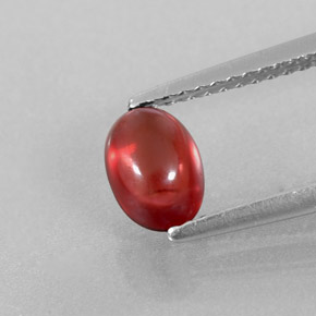Granato almandino naturale rosso da 1,15 ct, trasparente, trasparente/traslucido
