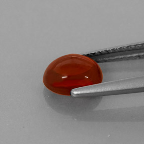 Granato almandino naturale rosso da 1,49 ct, trasparente, trasparente/traslucido