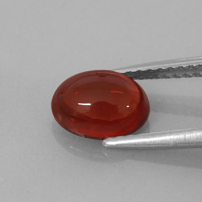 Granato Almandino Rosso naturale da 1.82 ct, Trasparente, Trasparente/Traslucido