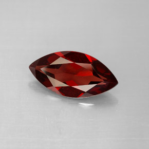 Granato almandino naturale rosso da 2,73 ct, marchesa, VVS-VS