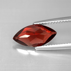 Granato almandino naturale rosso da 2,73 ct, marchesa, VVS-VS