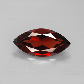 Granato Almandino Rosso scuro naturale da 2.80 ct, Taglio marquise, VS