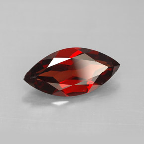 Granato Almandino Rosso scuro naturale da 2.80 ct, Taglio marquise, VS