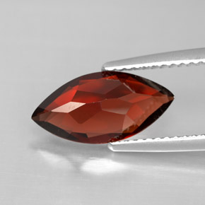 Granato Almandino Rosso scuro naturale da 2.80 ct, Taglio marquise, VS
