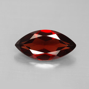 Granato Almandino Rosso scuro naturale da 3.06 ct, Taglio marquise, VS