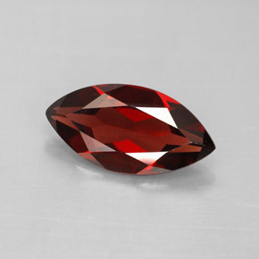 Granato Almandino Rosso scuro naturale da 2.98 ct, Taglio marquise, VS
