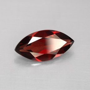 Granato Almandino Rosso scuro naturale da 2.98 ct, Taglio marquise, VS