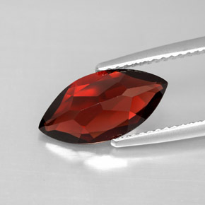 Granato Almandino Rosso scuro naturale da 2.98 ct, Taglio marquise, VS