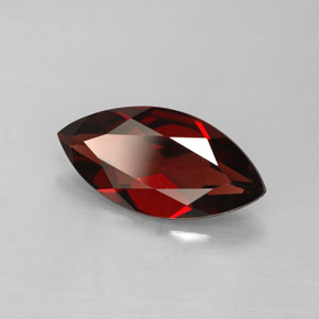 Granato Almandino Rosso scuro naturale da 2.84 ct, Taglio marquise, VS