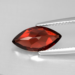 Granato Almandino Rosso naturale da 2.87 ct, Taglio marquise, VS