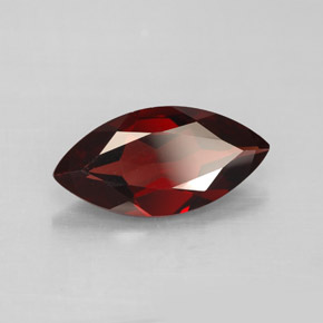 Granato Almandino Rosso scuro naturale da 2.66 ct, Taglio marquise, VS
