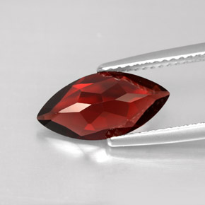 Granato Almandino Rosso scuro naturale da 2.66 ct, Taglio marquise, VS